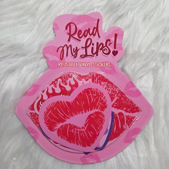 Other - Read My Lips! Reusable Vinyl Sticker Set